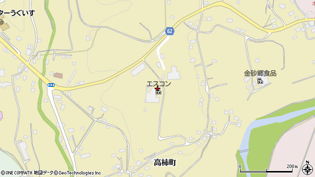 〒313-0113 茨城県常陸太田市高柿町の地図