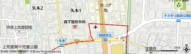三谷産業イー・シー株式会社　産業事業部金沢営業部周辺の地図