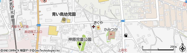 栃木県鹿沼市上殿町947周辺の地図