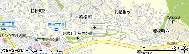 石川県金沢市若松町10周辺の地図