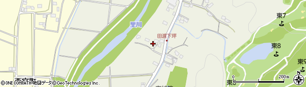 茨城県常陸太田市田渡町66周辺の地図