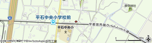 栃木県宇都宮市下平出町142周辺の地図