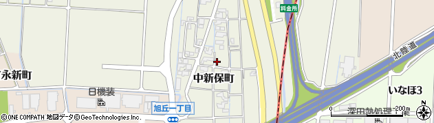 石川県白山市中新保町90周辺の地図