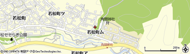 石川県金沢市若松町ツ284周辺の地図