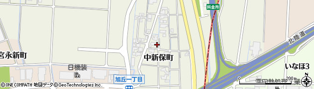 石川県白山市中新保町85周辺の地図