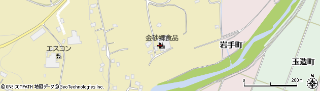 金砂郷食品株式会社　本社周辺の地図