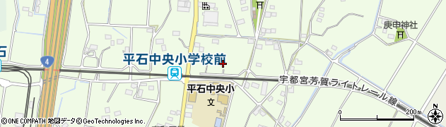 栃木県宇都宮市下平出町140周辺の地図