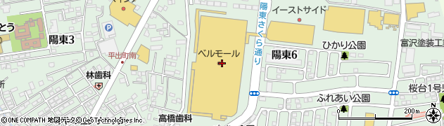 ギルティ宇都宮店周辺の地図