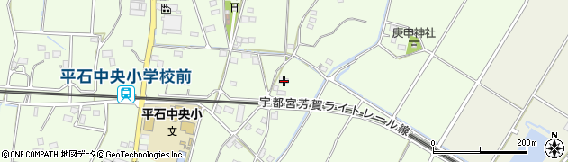 栃木県宇都宮市下平出町83周辺の地図