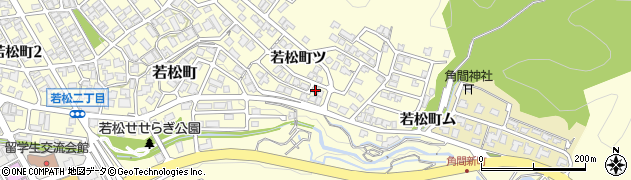 石川県金沢市若松町ツ117周辺の地図