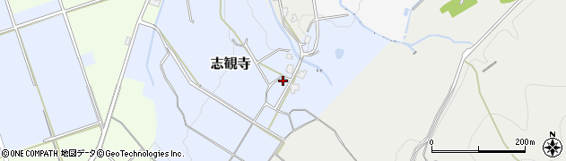 富山県南砺市志観寺151周辺の地図