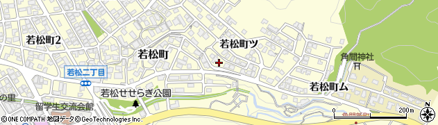 石川県金沢市若松町ツ107周辺の地図