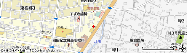 すき家宇都宮東店周辺の地図