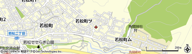 石川県金沢市若松町ツ127周辺の地図