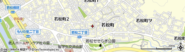 石川県金沢市若松町142周辺の地図