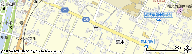 富山県南砺市荒木727周辺の地図