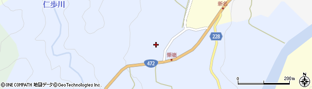 富山県富山市八尾町乗嶺546周辺の地図