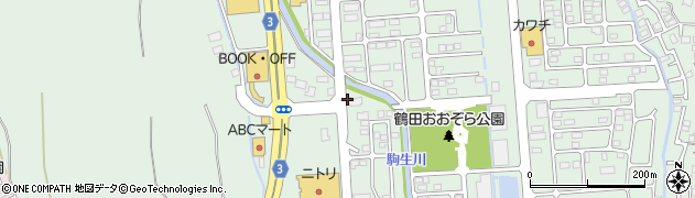 鶴田西児童公園周辺の地図