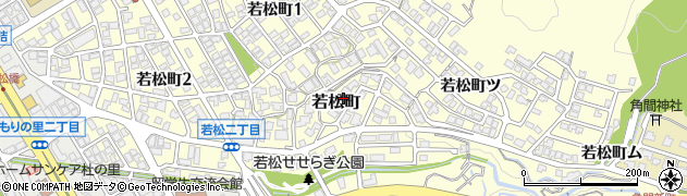 石川県金沢市若松町98周辺の地図