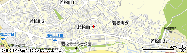 石川県金沢市若松町73周辺の地図