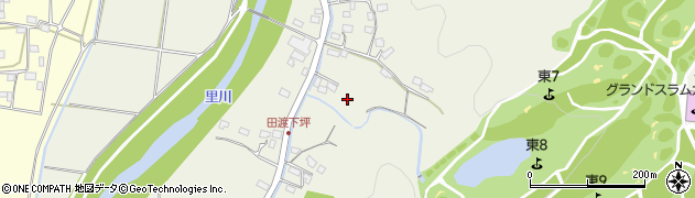 茨城県常陸太田市田渡町420周辺の地図