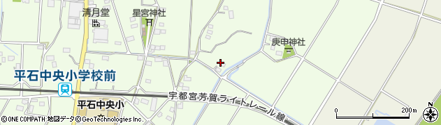 栃木県宇都宮市下平出町90周辺の地図