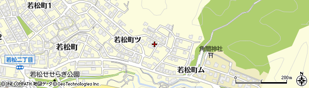 石川県金沢市若松町ツ134周辺の地図