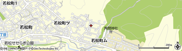 石川県金沢市若松町ツ245周辺の地図