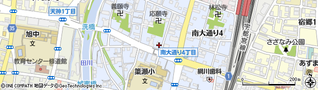 栃木県宇都宮市南大通り周辺の地図