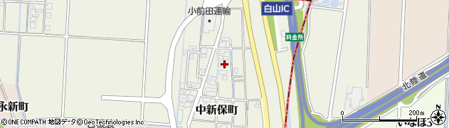 石川県白山市中新保町77周辺の地図