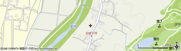 茨城県常陸太田市田渡町47周辺の地図