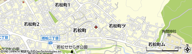 石川県金沢市若松町56周辺の地図