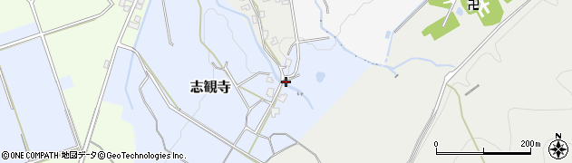 富山県南砺市志観寺1320周辺の地図