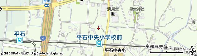 栃木県宇都宮市下平出町134周辺の地図