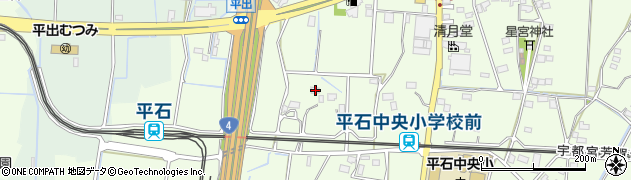 栃木県宇都宮市下平出町559周辺の地図