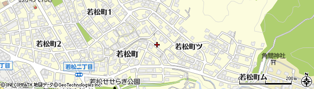 石川県金沢市若松町58周辺の地図