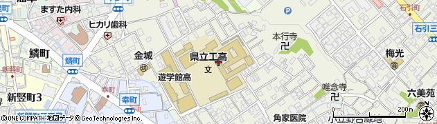 石川県立工業高等学校周辺の地図