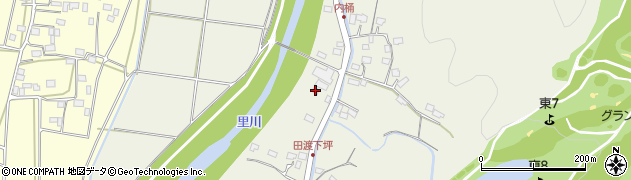 茨城県常陸太田市田渡町41周辺の地図