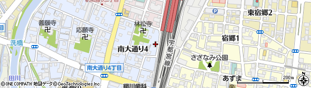 ニッポンレンタカー宇都宮西口駅前営業所周辺の地図