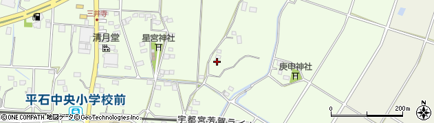 栃木県宇都宮市下平出町106周辺の地図