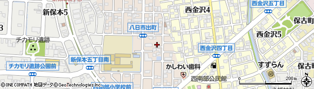 石川県金沢市八日市出町249周辺の地図
