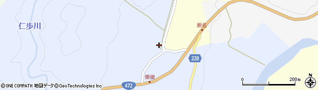 富山県富山市八尾町乗嶺120周辺の地図