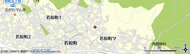 石川県金沢市若松町ツ54周辺の地図