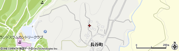 茨城県常陸太田市長谷町周辺の地図
