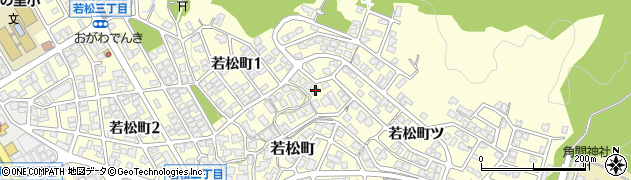 石川県金沢市若松町ツ89周辺の地図