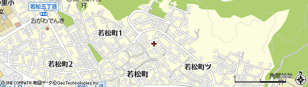 石川県金沢市若松町ツ90周辺の地図
