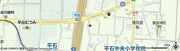 栃木県宇都宮市下平出町633周辺の地図
