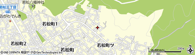 石川県金沢市若松町ツ34周辺の地図