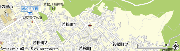 石川県金沢市若松町ツ46周辺の地図