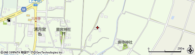 栃木県宇都宮市下平出町108周辺の地図